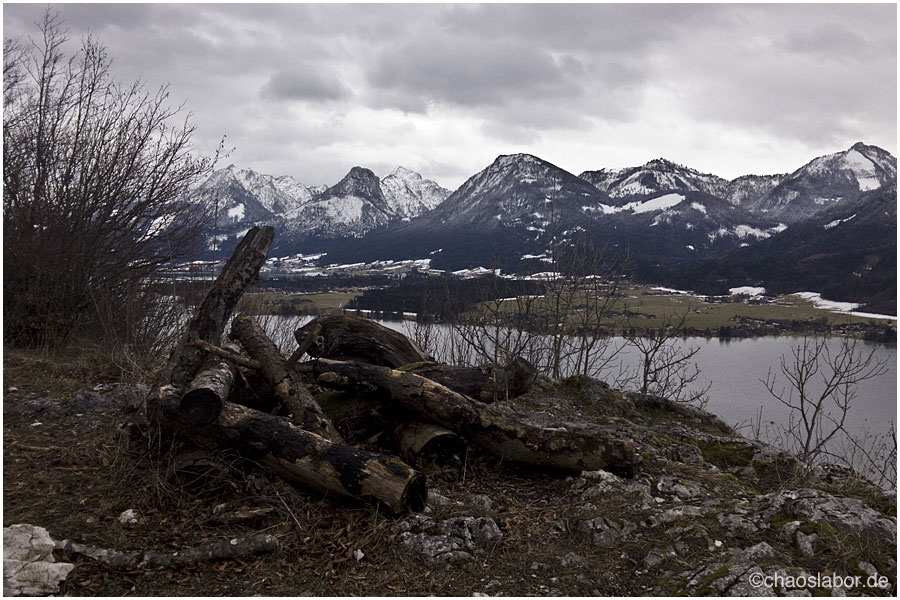 Holz-Berge