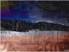 Landschaft mit verschneiten Bäumen